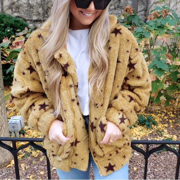 Fuzzy Star Jacket